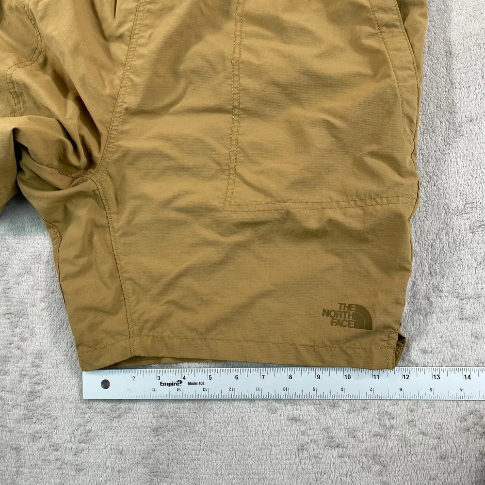 The North Face Adventure Shorts Men XL Brown Performance Nylon‎ GorpCore NWOT